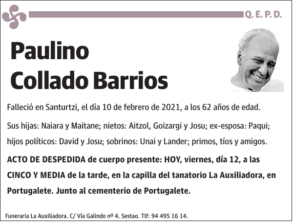 Paulino Collado Barrios