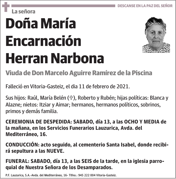 María Encarnación Herran Narbona