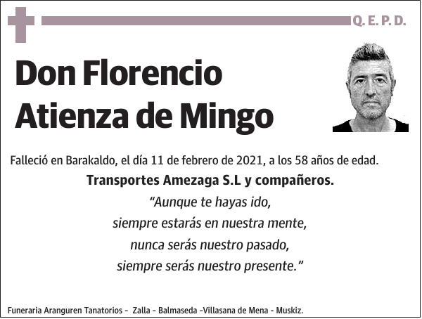 Florencio Atienza de Mingo