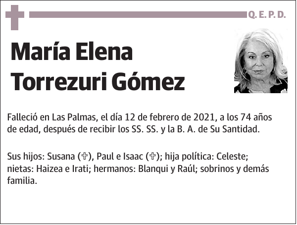 María Elena Torrezuri Gómez