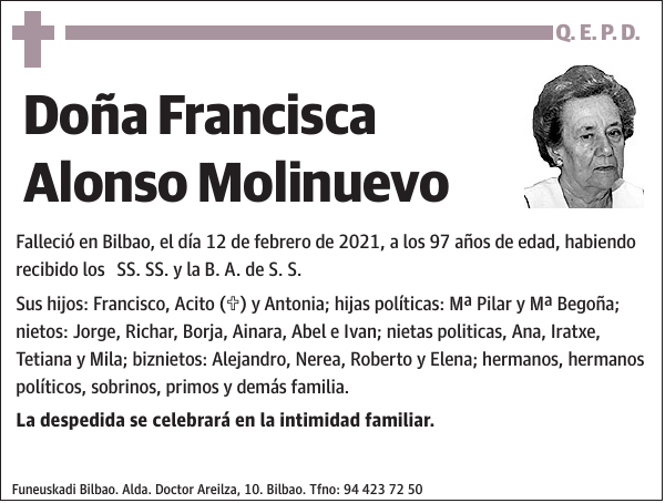 Francisca Alonso Molinuevo