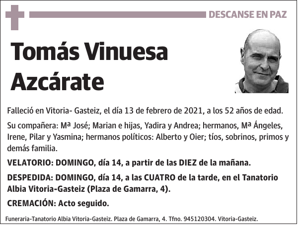 Tomás Vinuesa Azcárate