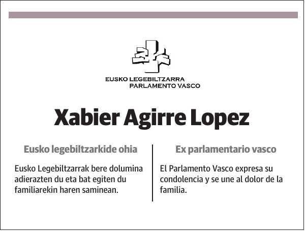 Xabier Agirre López