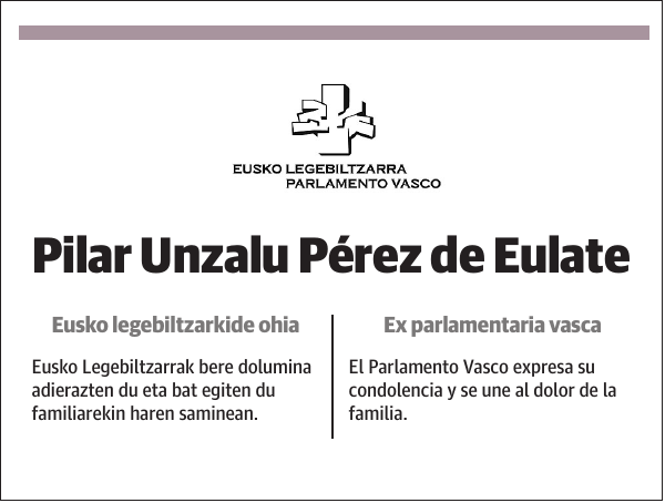 Pilar Unzalu Pérez de Eulate