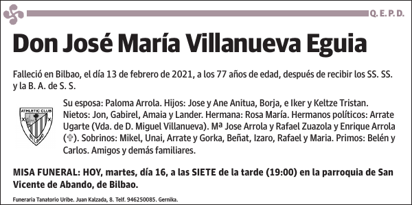 José María Villanueva Eguia