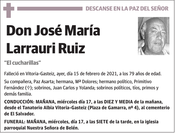 José María Larrauri Ruiz