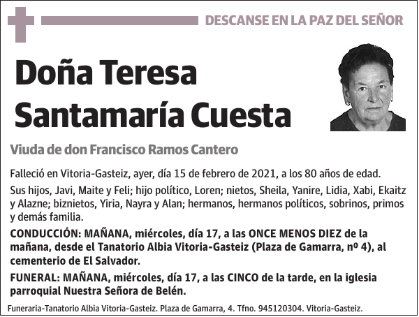 Teresa Santamaría Cuesta