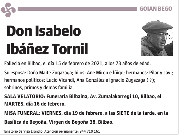 Isabelo Ibáñez Tornil