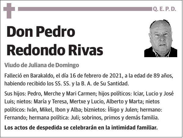 Pedro Redondo Rivas