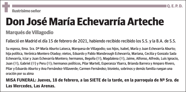 José María Echevarría Arteche