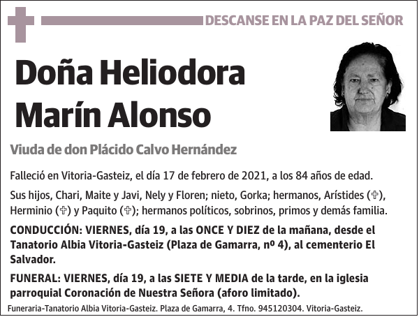 Heliodora Marín Alonso