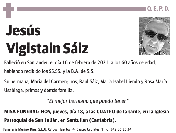 Jesús Vigistain Sáiz