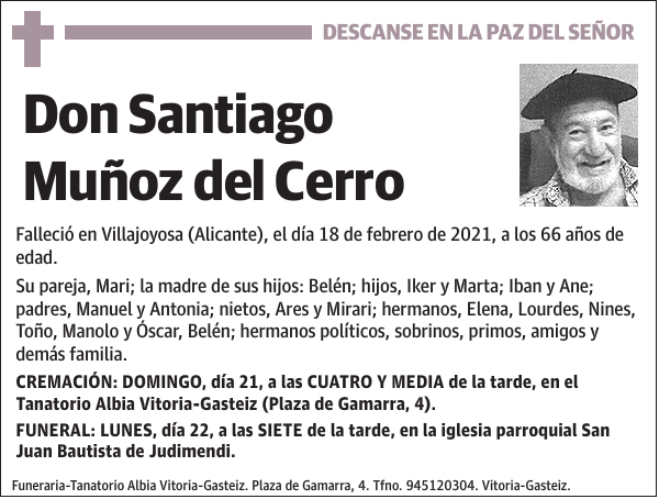 Santiago Muñoz del Cerro