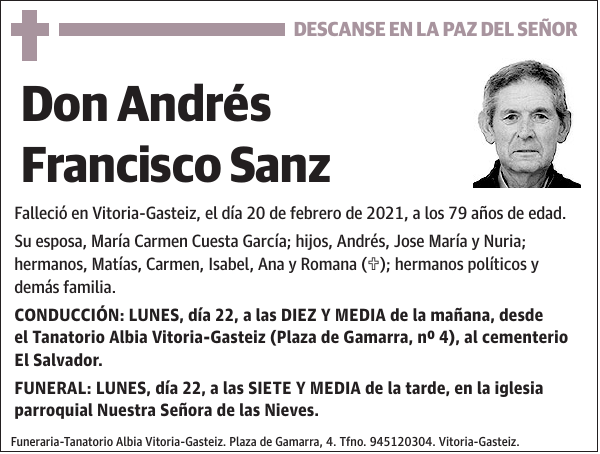 Andrés Francisco Sanz