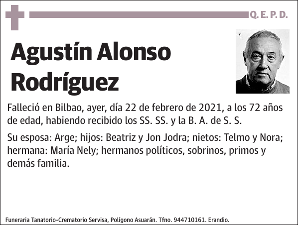 Agustín Alonso Rodríguez