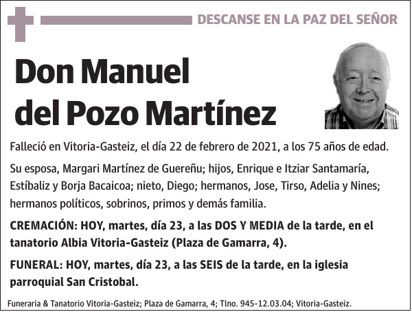 Manuel del Pozo Martínez