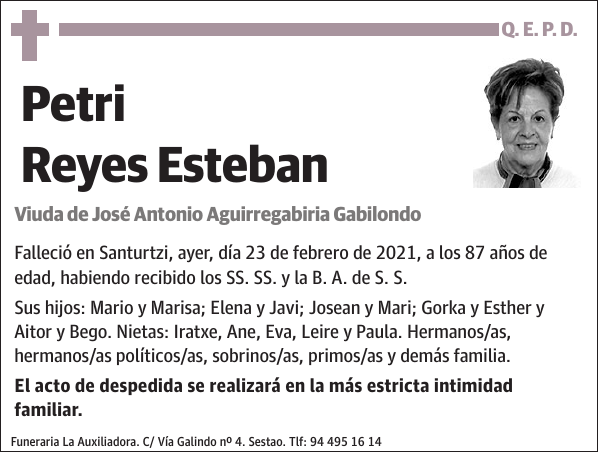 Petri Reyes Esteban