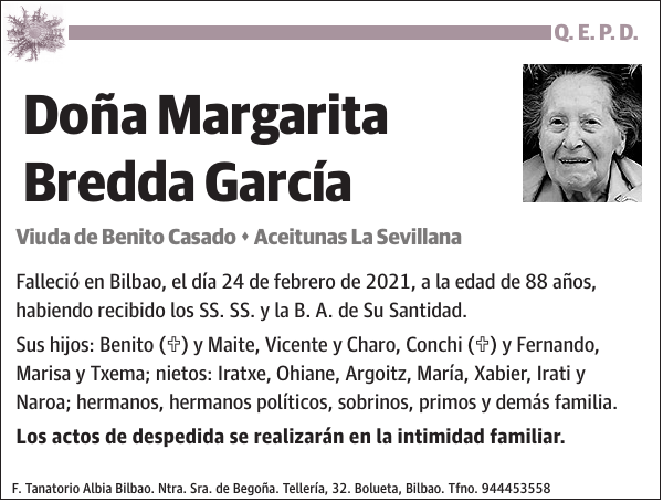 Margarita Bredda García