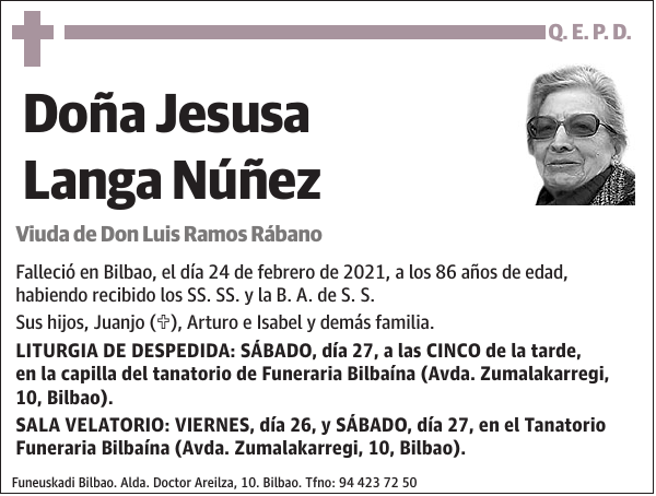 Jesusa Langa Núñez