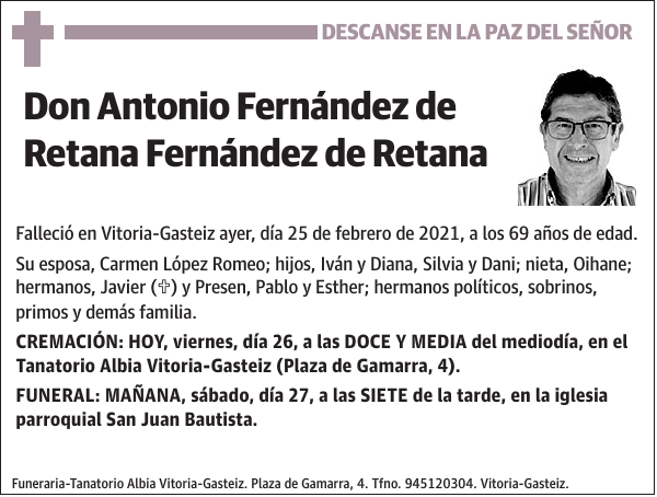 Antonio Fernández de Retana Fernández de Retana