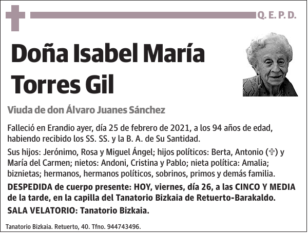 Isabel María Torres Gil