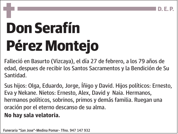 Serafín Pérez Montejo