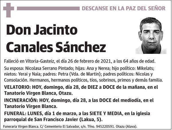 Jacinto Canales Sánchez