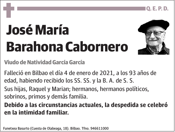 José María Barahona Cabornero