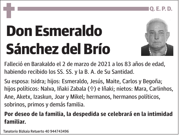 Esmeraldo Sánchez del Brío