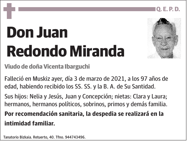 Juan Redondo Miranda