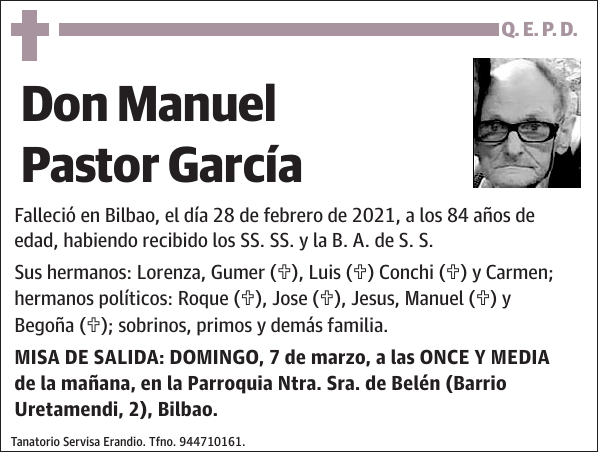 Manuel Pastor García