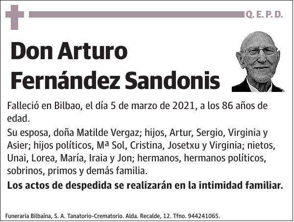 Arturo Fernández Sandonis