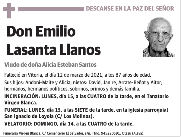 Emilio Lasanta Llanos