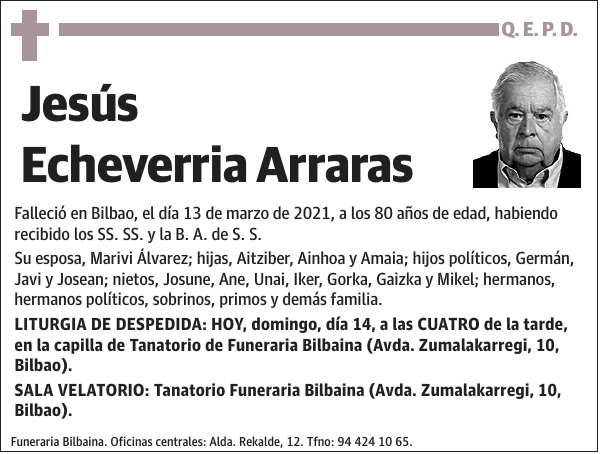 Jesús Echeverria Arraras