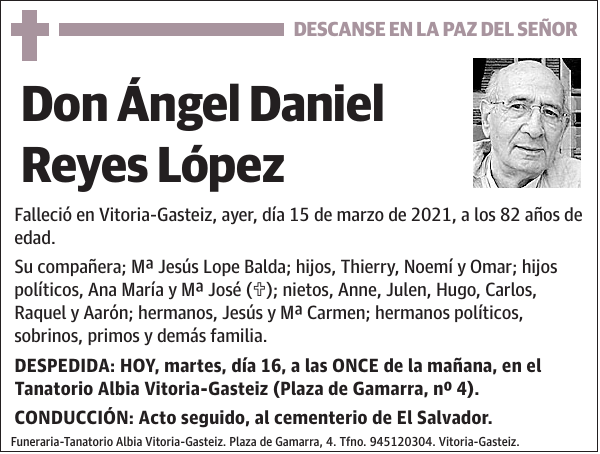 Ángel Daniel Reyes López