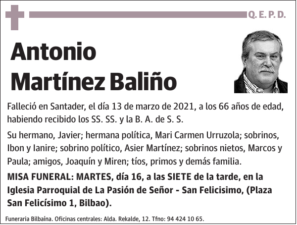 Antonio Martínez Baliño