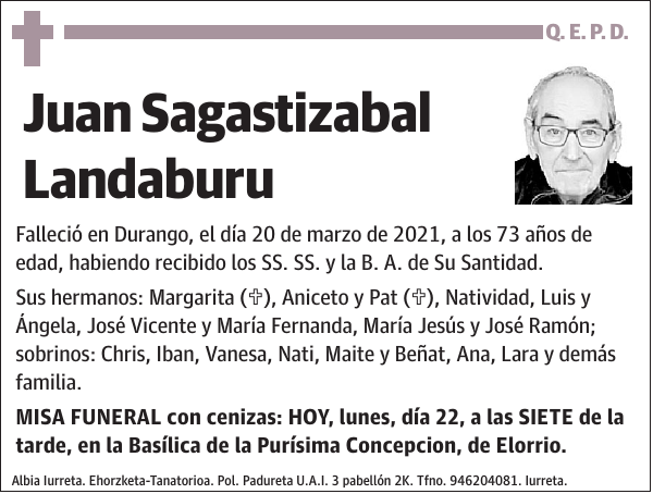 Juan Sagastizabal Landaburu