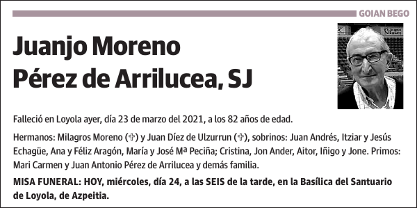 Juanjo Moreno Pérez de Arrilucea