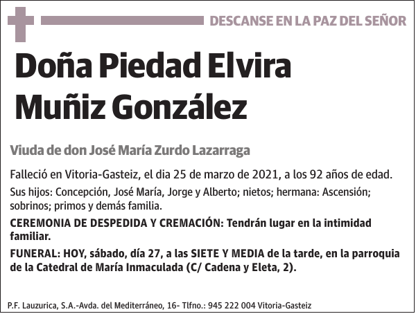 Piedad Elvira Muñiz González