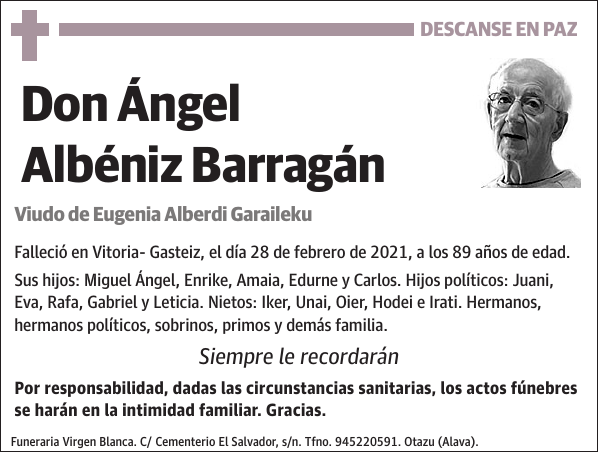 Ángel Albéniz Barragán