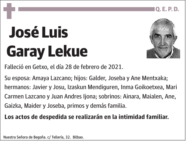 José Luis Garay Lekue