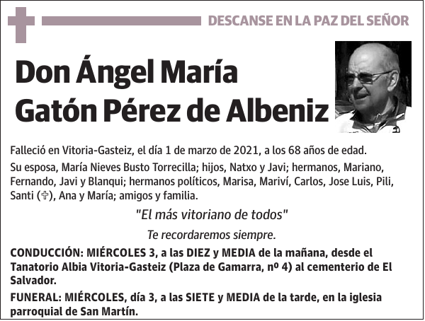 Ángel María Gatón Pérez de Albeniz