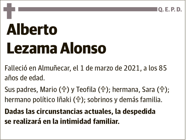 Alberto Lezama Alonso