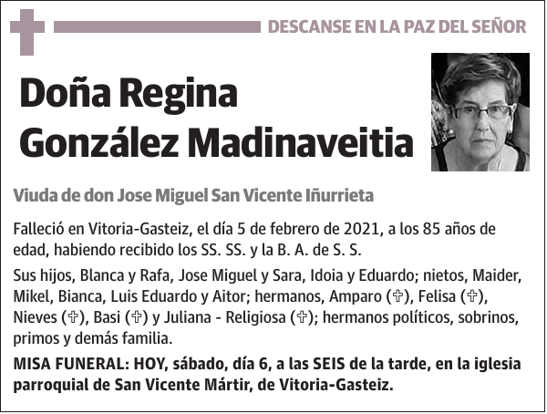 Regina González Madinaveitia