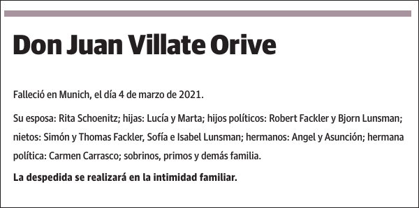 Juan Villate Orive