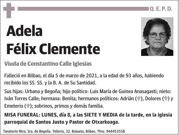 Adela Félix Clemente