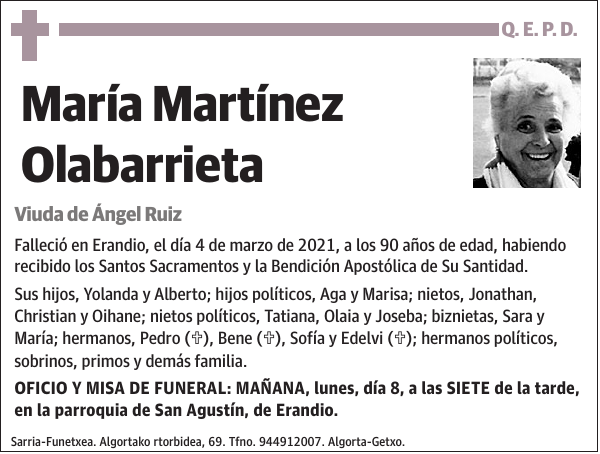 María Martínez Olabarrieta