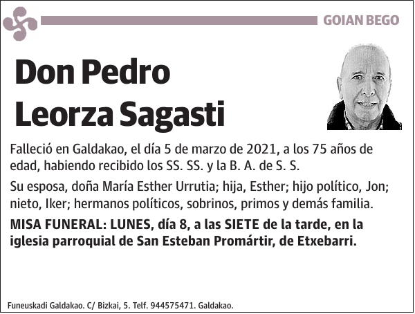 Pedro Leorza Sagasti