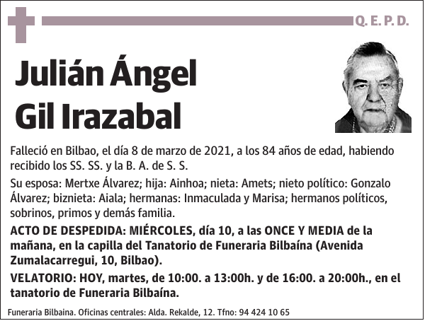 Julián Ángel Gil Irazabal