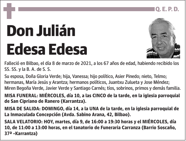 Julián Edesa Edesa